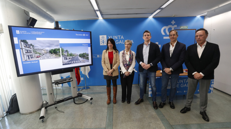 María Martínez Allegue presentó esta esperada actuación en la Delegación Territorial de la Xunta de Galicia en Lugo