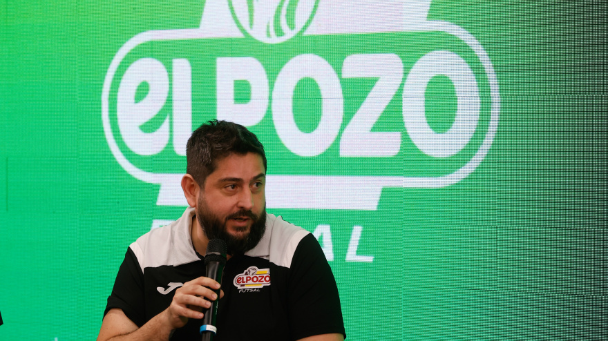 Josan González, entrenador de ElPozo Murcia FS