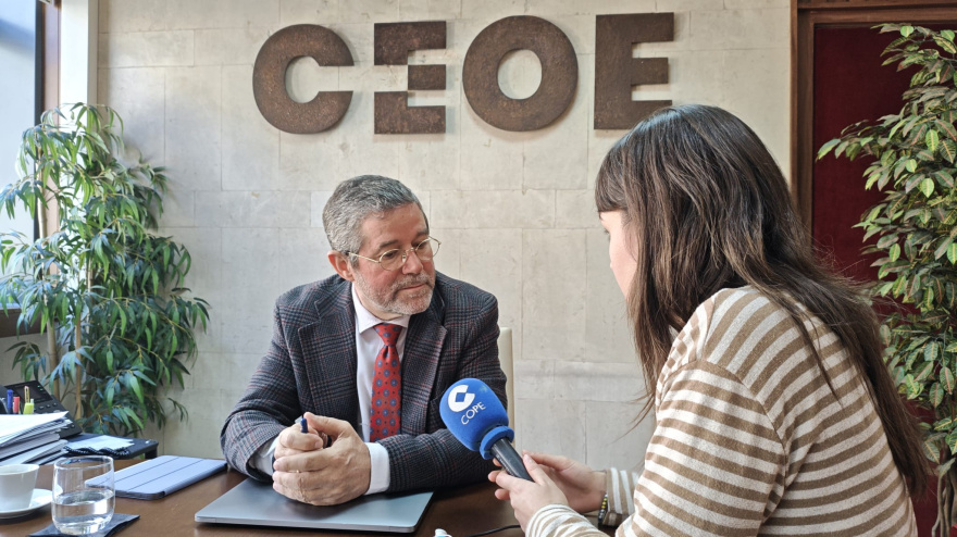 Carlos Magdaleno, presidente de CEOE en Valladolid, explica en COPE el programa 'Valladolid Traspasa'