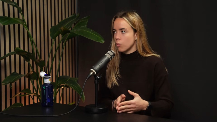 Paula Nuévalos, agricultora