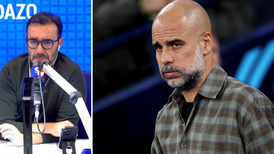 Juanma Castaño y Pep Guardiola