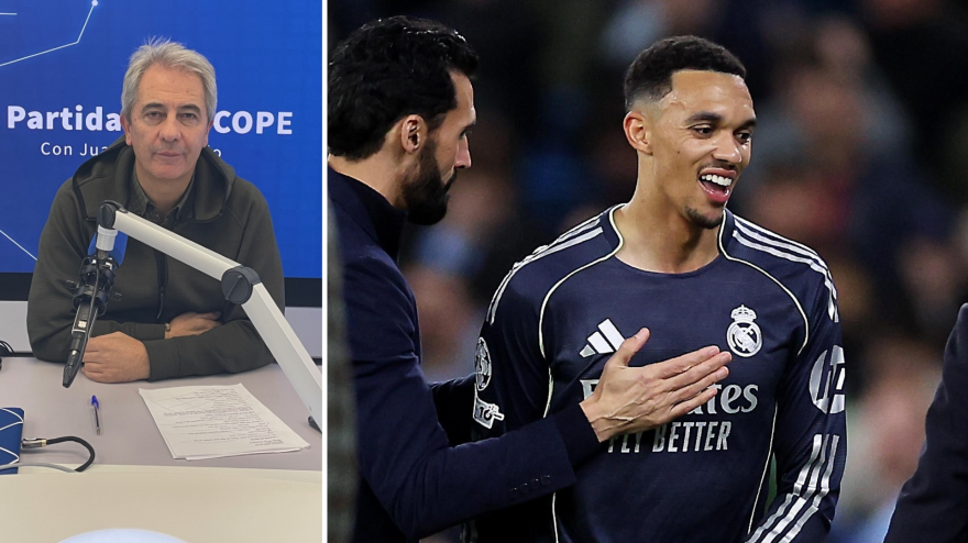 Manolo Lama y Alexander Arnold