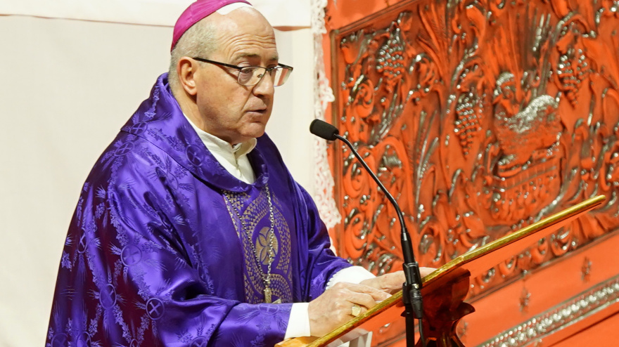 Solemne misa funeral por los fallecidos en el accidente ferroviario de Adamúz, Córdoba (Foto: Gogo Lobato/E.P.)