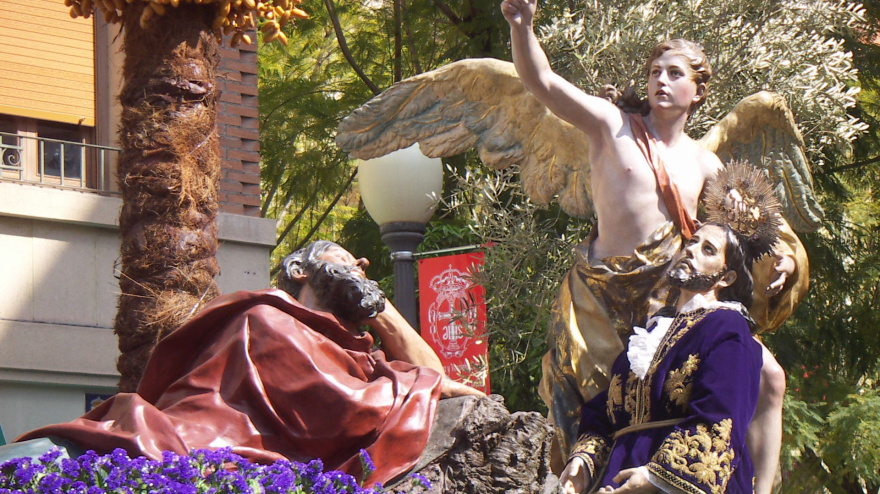 Los barrios de Murcia se engalanan para la Semana Santa