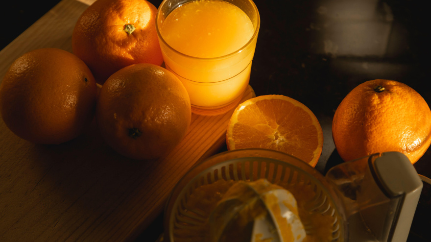 Imagen de recurso de zumo de naranja natural