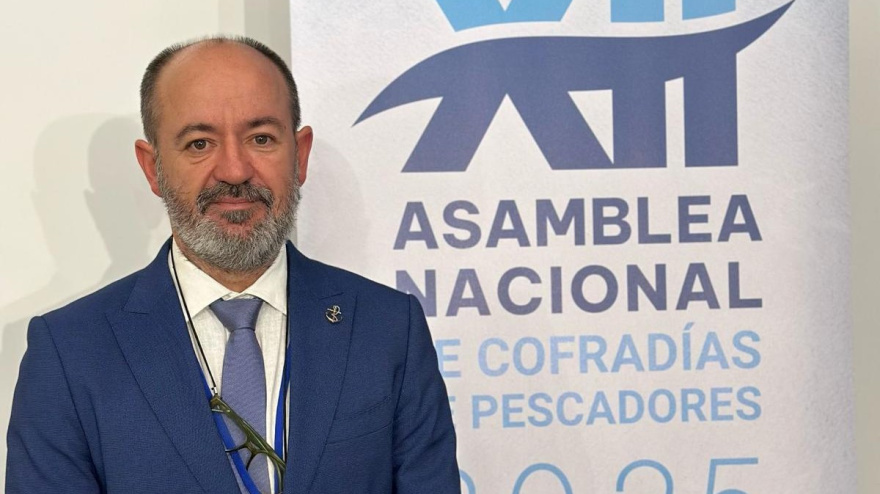 Basilio Otero, presidente de la Federación Nacional de Cofradías de Pescadores