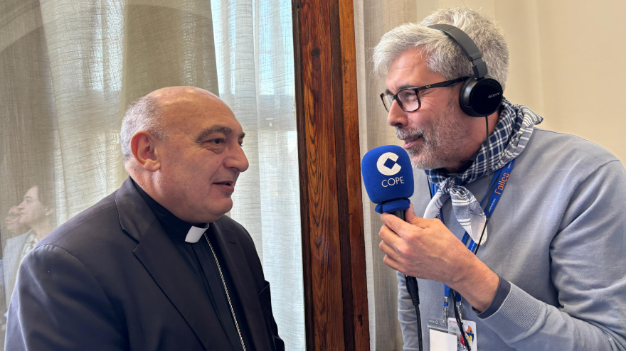 Enrique Benavent durante la entrevista en el Mediodía de COPE Más Valencia