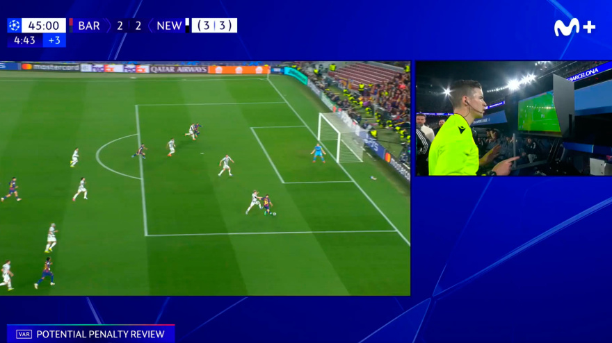 Pedro Martín explica la razón por la que Trippier no fue expulsado tras su penalti a Raphinha