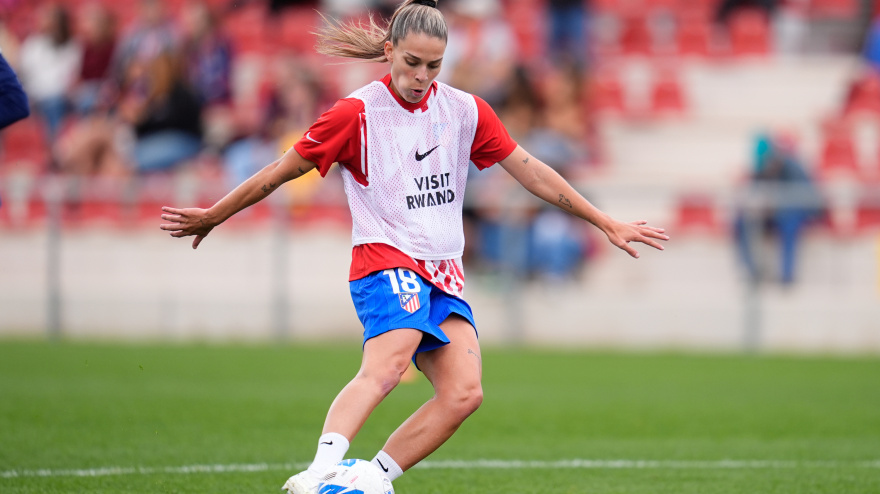 La futbolista del Atlético de Madrid Gio Garbelini