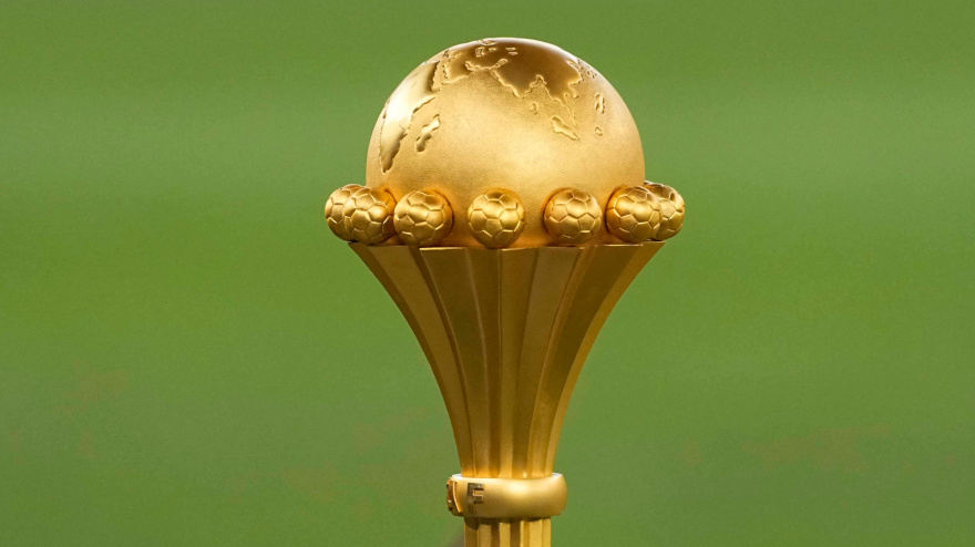 Detalle del trofeo de la Copa de África