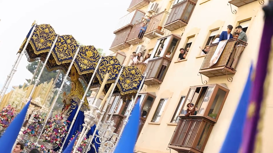 Uno de los momentos del vídeo promocional