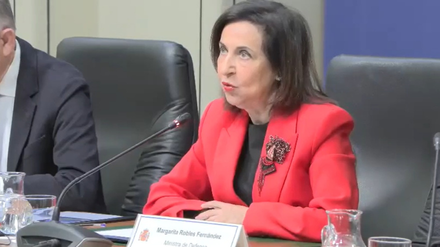 La ministra de Defensa, Margarita Robles