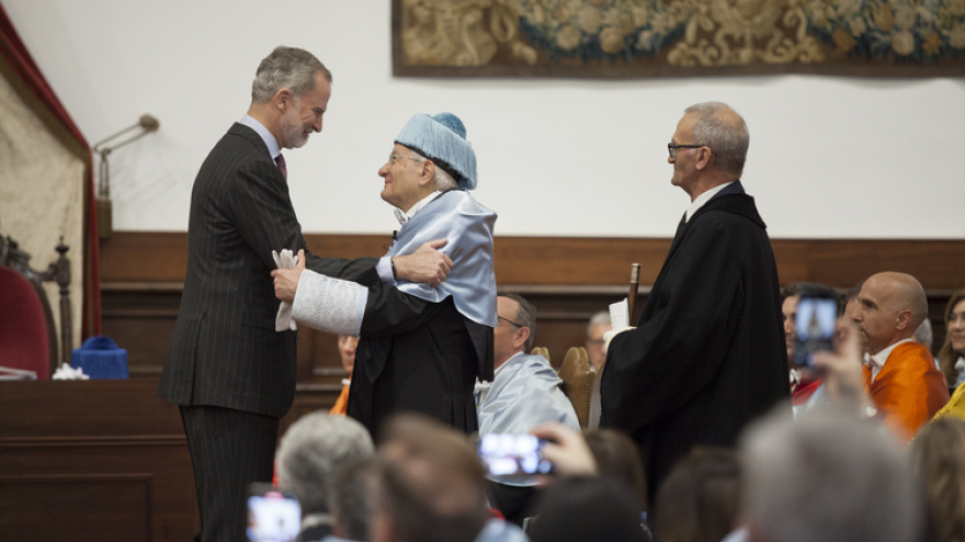 Nombramiento de Doctor Honoris causa a Sergio Mattarella por la Universidad de Salamanca