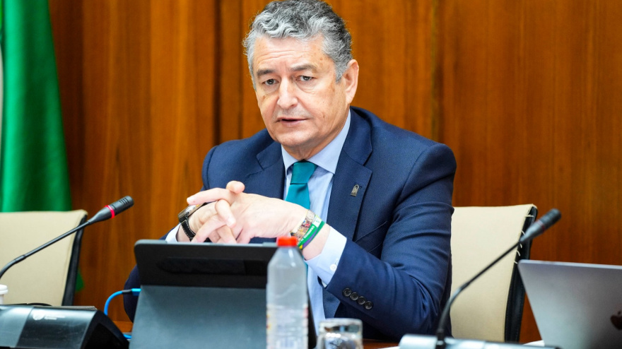 Antonio Sanz , consejero de Sanidad