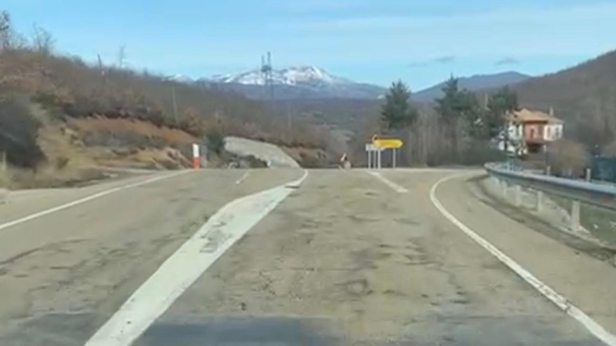 Cervera de Pisuerga exige a la Junta el arreglo urgente de la CL-626 por su estado "intransitable"