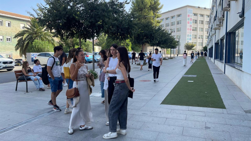 Estudiantes de la Universidad de Granada