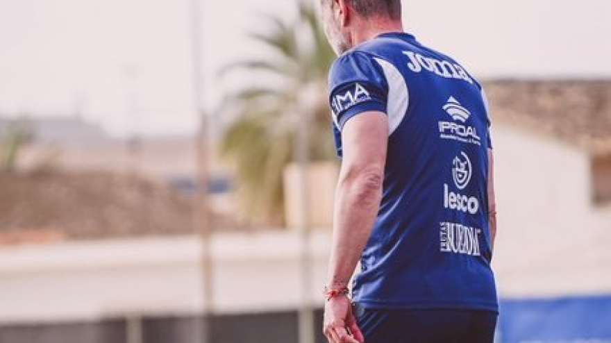 Curro Torres durante la sesión de entrenamiento de este viernes