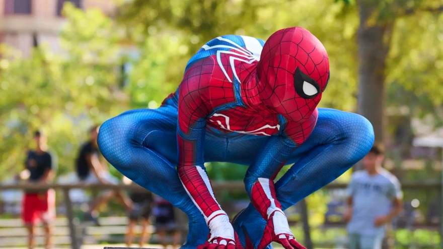 Spiderman en acción