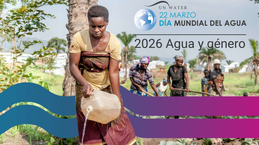 El lema de este año es "Agua y género"