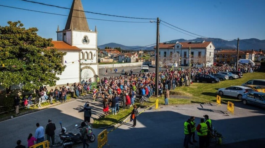 Una imagen del momento de la salida de los 10km de Cabo Vidio en anteriores ediciones