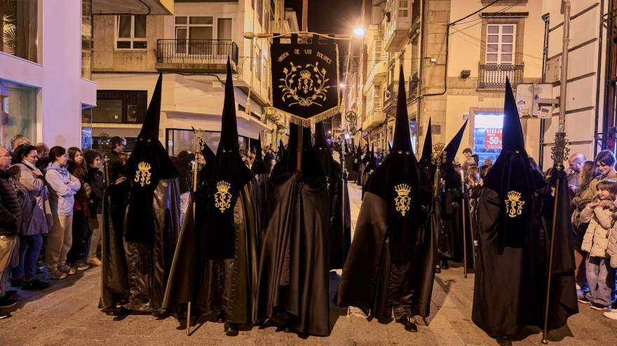 Una procesión en Ferrol