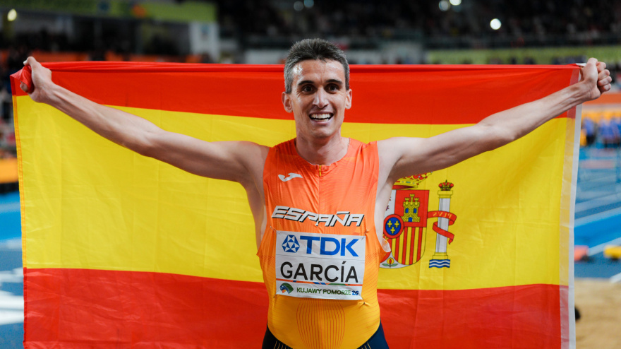Mariano García reina en el mundial de 1500