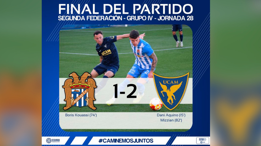 Águilas 1 - 2 UCAM Murcia