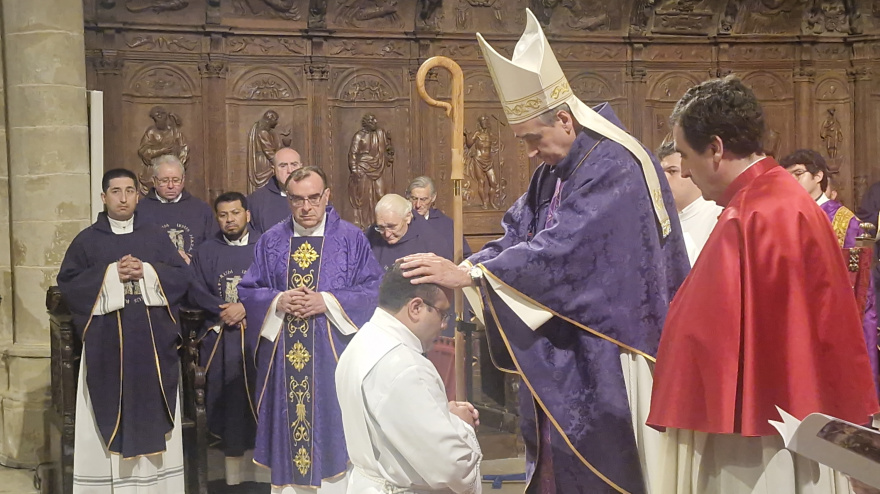 Ordenación diaconal Reynaldo Jesús Cárdenas