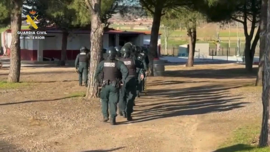 La Guardia Civil desarticula un grupo criminal dedicado a robos de mercancías en ruta