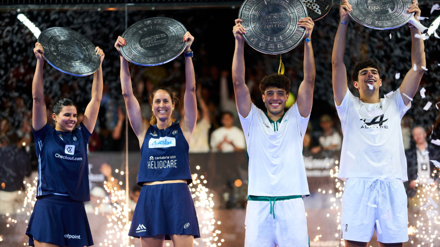 Ganadores del Premier Padel de Cancún