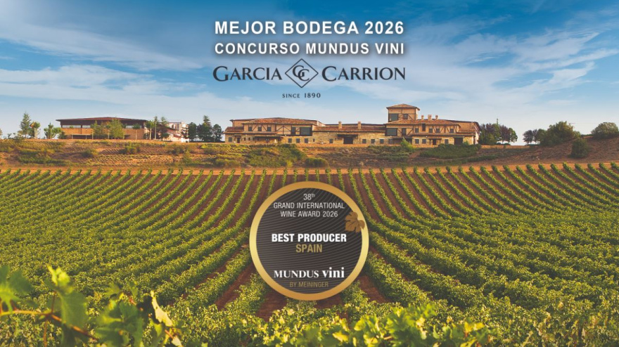 García-Carrión reafirma su liderazgo en Mundus Vini 2026