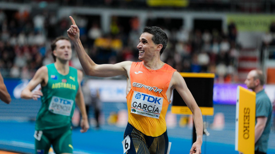 Mariano García, campeón del Mundo