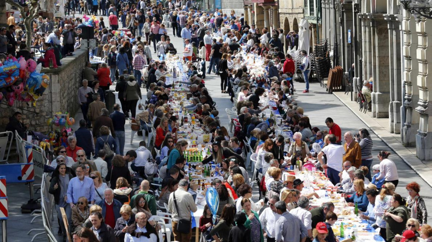 Una imagen de la Comida en la Calle en una edición de los últimos años