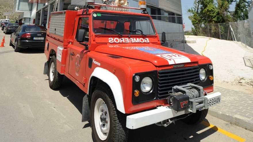 Imagen de un vehículo de bomberos