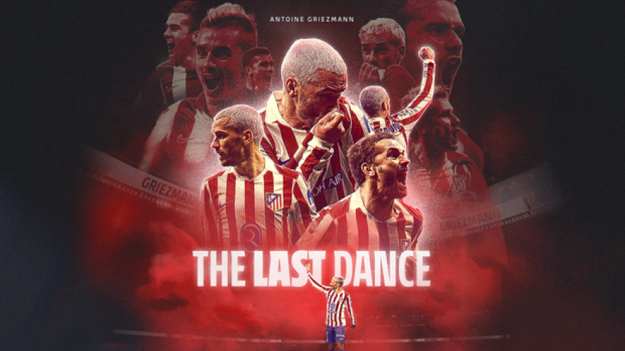 Antoine Griezmann se despide de los seguidores del Atlético