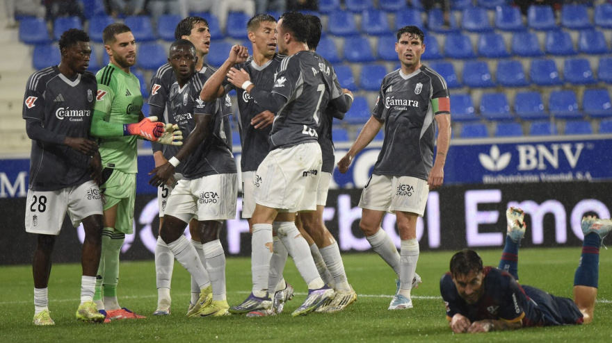 El Granada venció en la primera vuelta al Huesca (0-1)