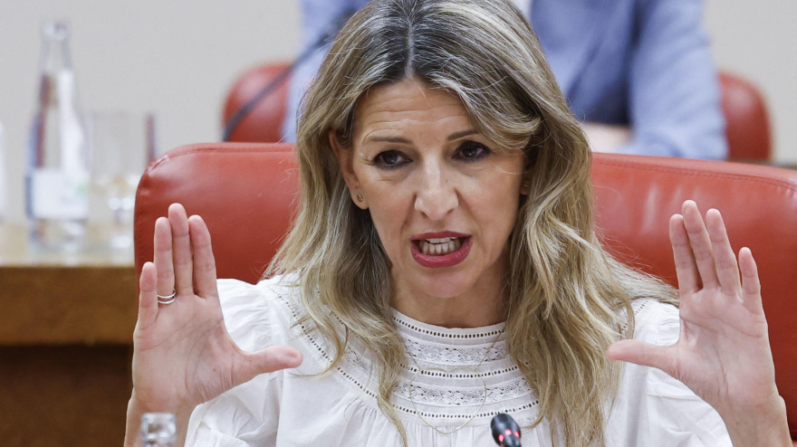 La vicepresidenta segunda del Gobierno y ministra de Trabajo, Yolanda Díaz