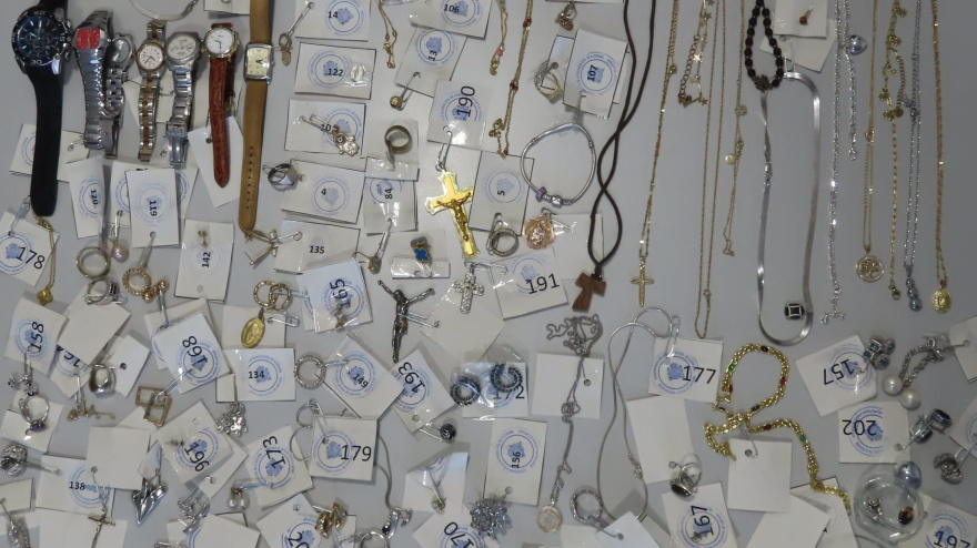 Objetos recuperados en la operación por la Guardia Civil