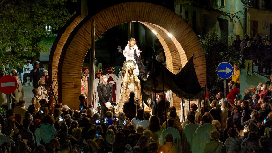 La bajada del Ángel (Ariza)