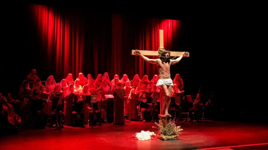 Escena de la pasión