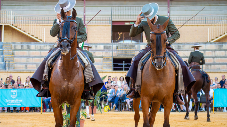 Espectaculo de doma equina en San Miguel, Torremolinos