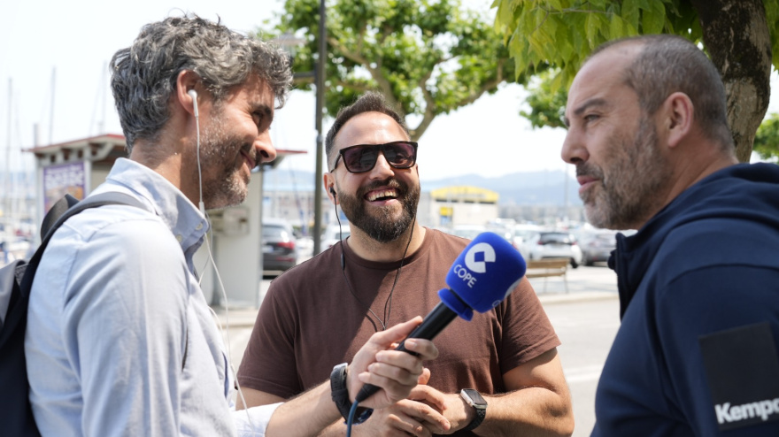 Programa especial de COPE por la despedida de Nacho Moyano como técnico de BM Cangas