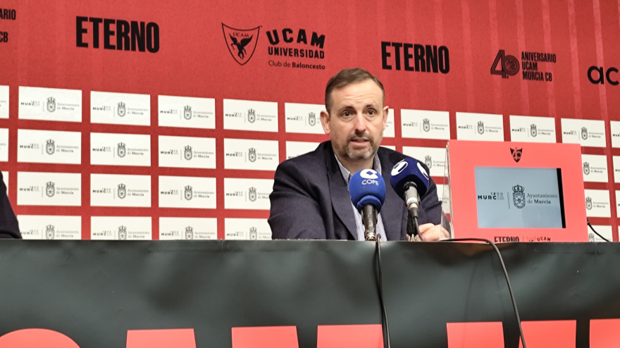 Alejandro Gómez, director general de UCAM Murcia