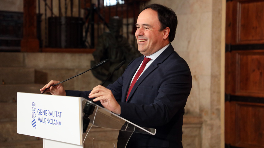 El presidente de la Generalitat en una comparecencia el pasado 26 de enero de 2026