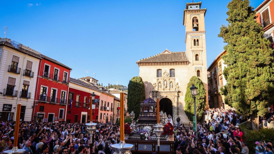 Procesión del Santo Entierro el Viernes Santo