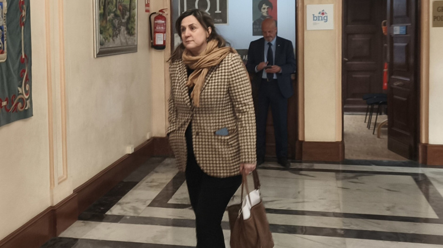 María Reigosa entra al pleno