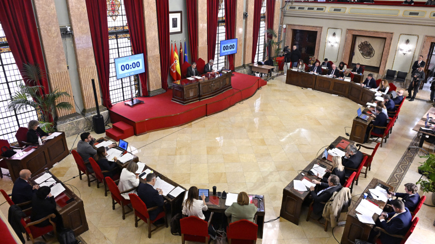 Pleno del Ayuntamiento de Murcia