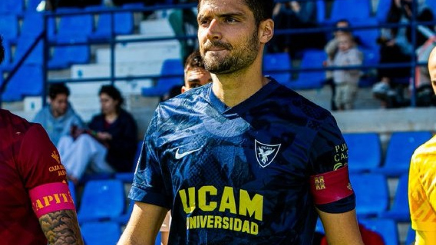 Javi Ramírez, capitán de UCAM CF