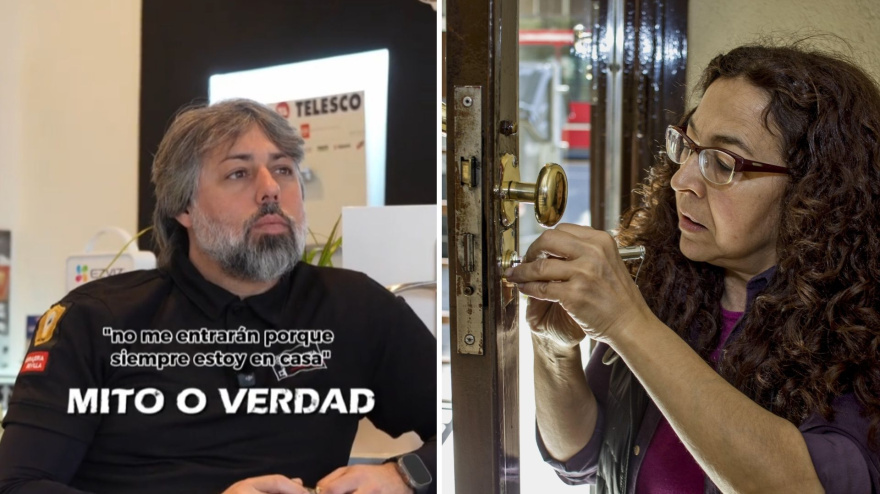 "Es un mito lo de que sea mejor dejar la llave por dentro por la noche