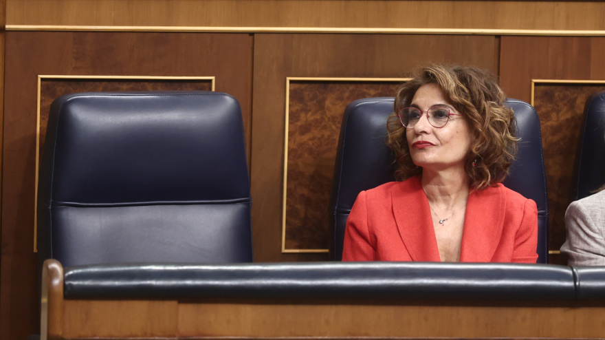 La vicepresidenta primera y ministra de Hacienda, María Jesús Montero